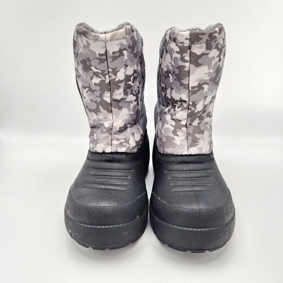 Northside Flurrie Snow Boots Toddler Boys 8 Insulated Lining Gray Camo Winter - Picture 2 of 8